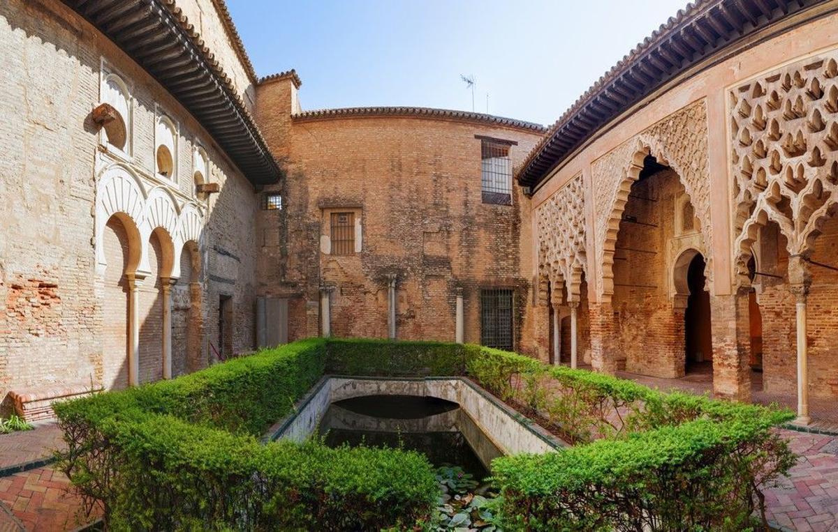 Patio de Yeso del Alcázar de Sevilla