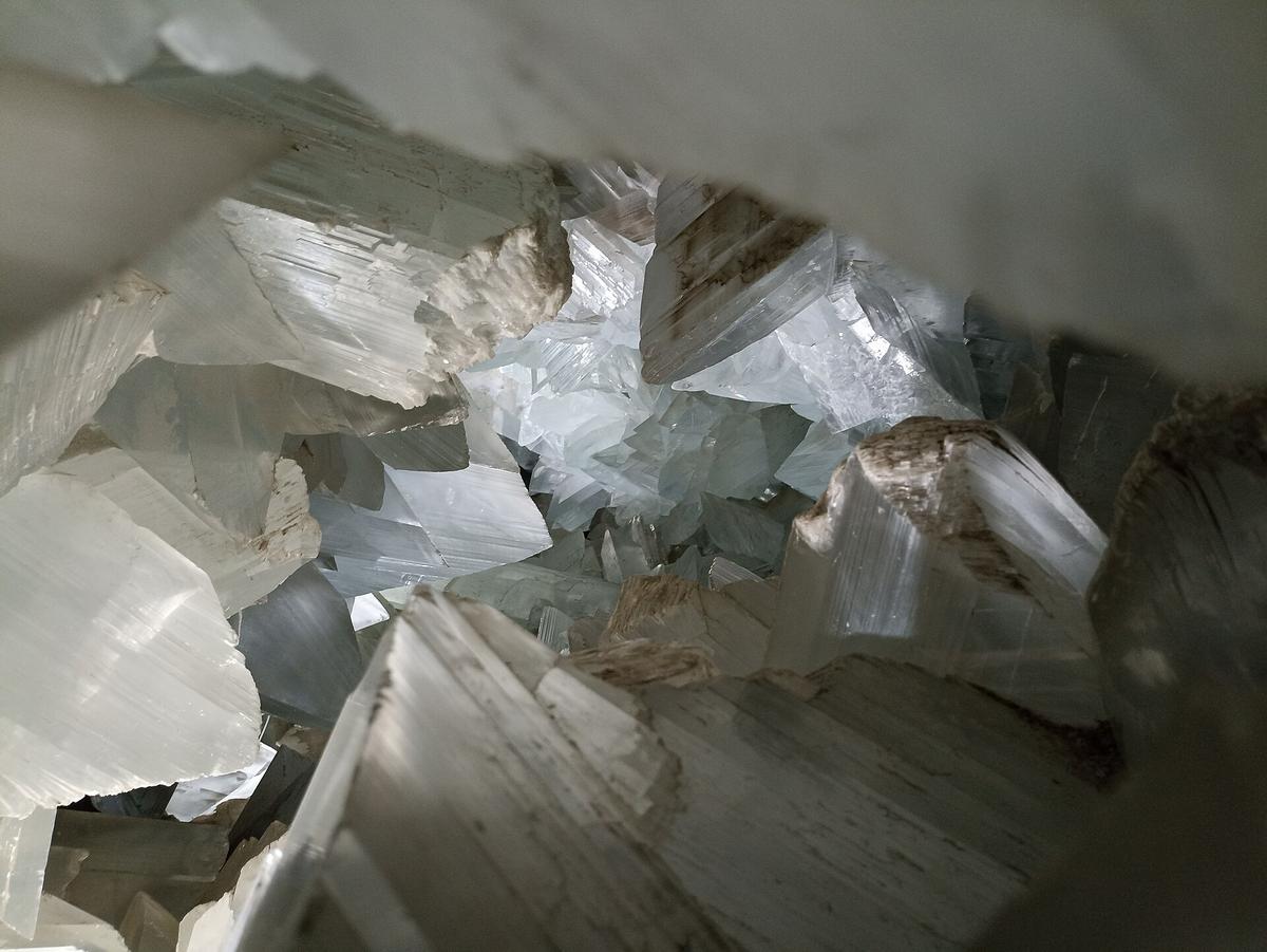 Interior de la Geoda de Pulpí