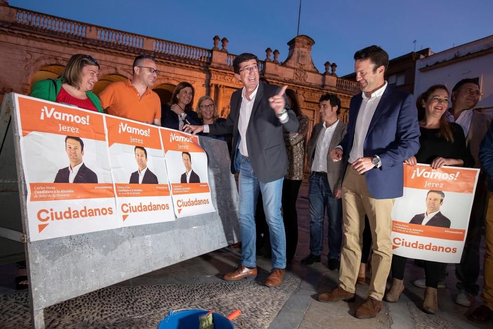 Inicio de campaña de Ciudadanos en Jerez de la ...