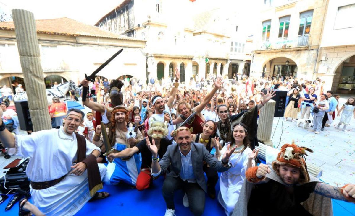 San Bieito e Porrigalia fan de xullo o mes das festas no Porriño