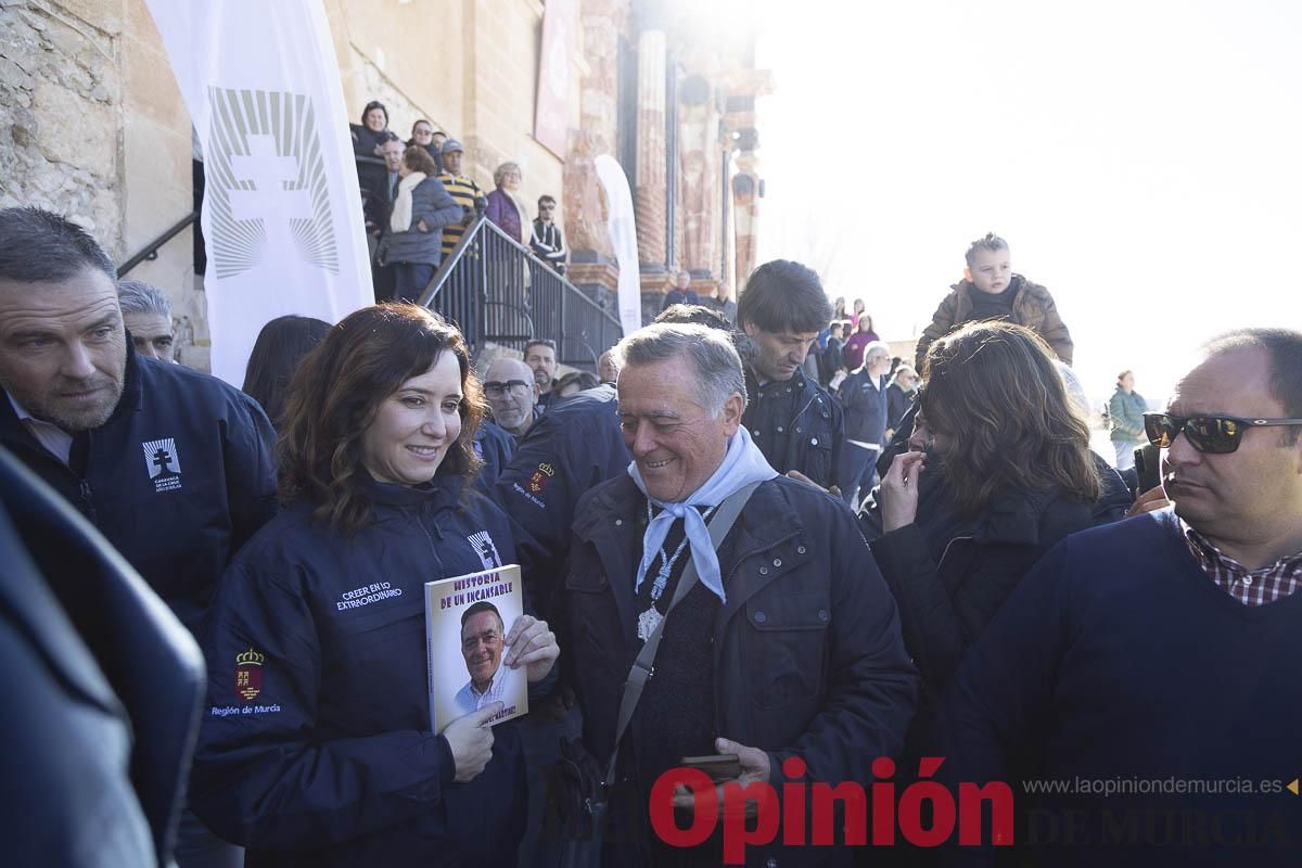 Así ha sido la visita de Isabel Díaz Ayuso a Caravaca de la Cruz
