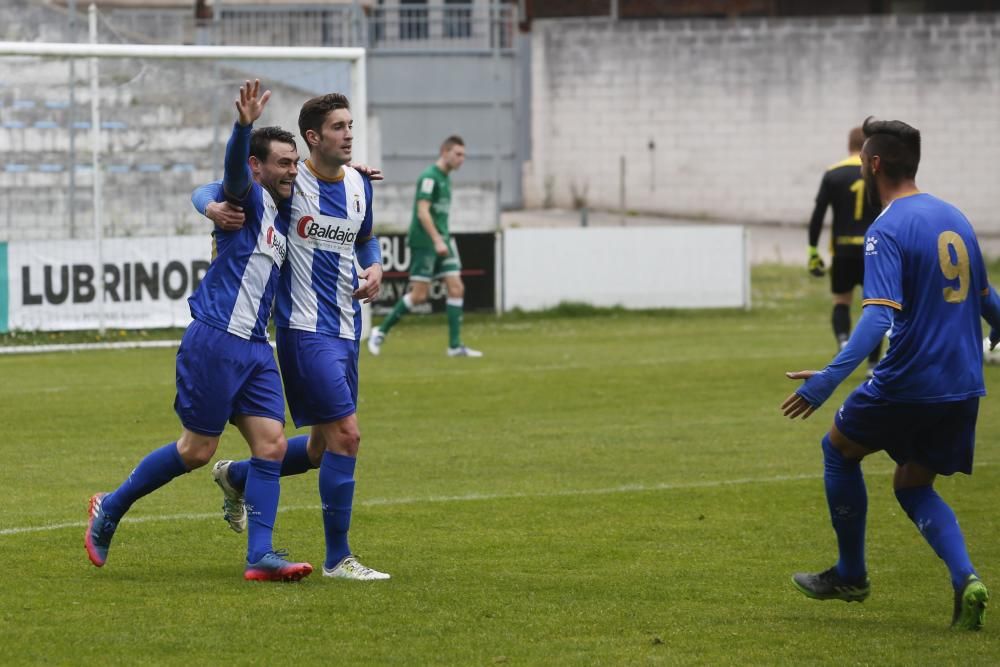 El partido entre el Real Avilés y el Covadonga, en imágenes