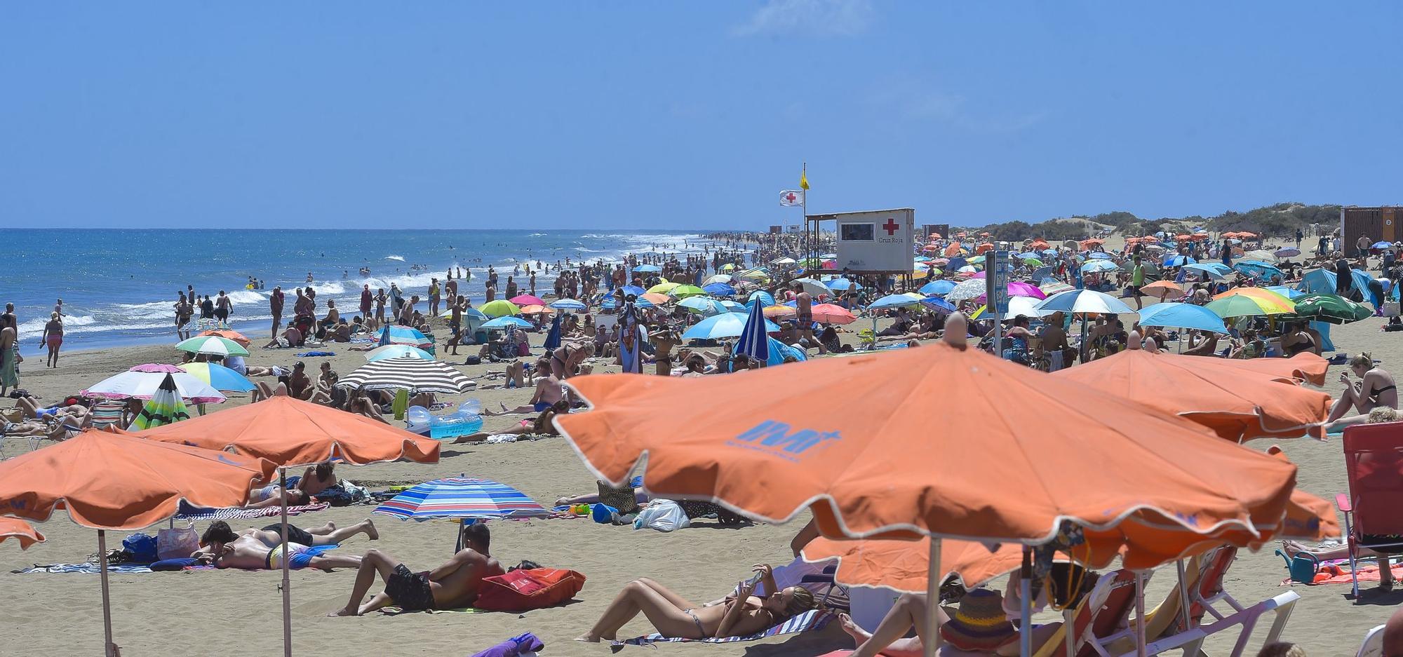 Playa del Inglés en Semana Santana