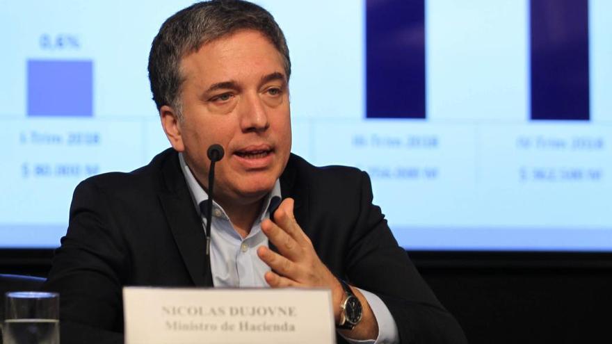 El exministro de Hacienda argentino Nicolás Dujovne.