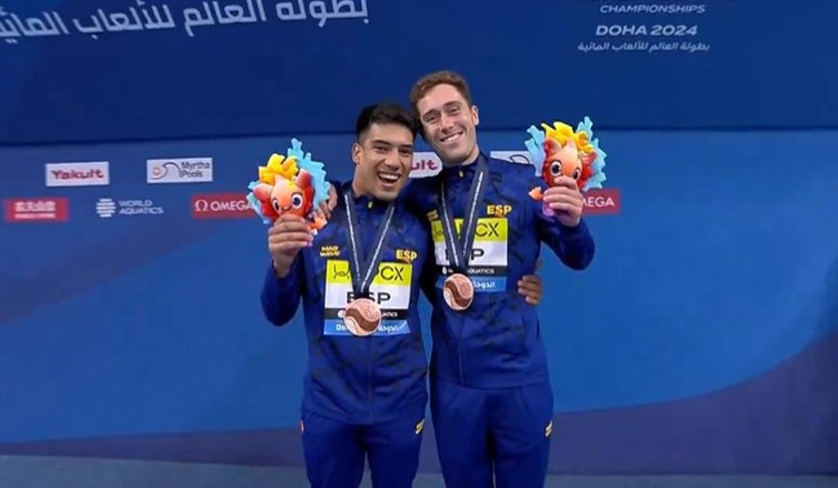 El bronce mundial del mallorquín Adrián Abadía, en imágenes