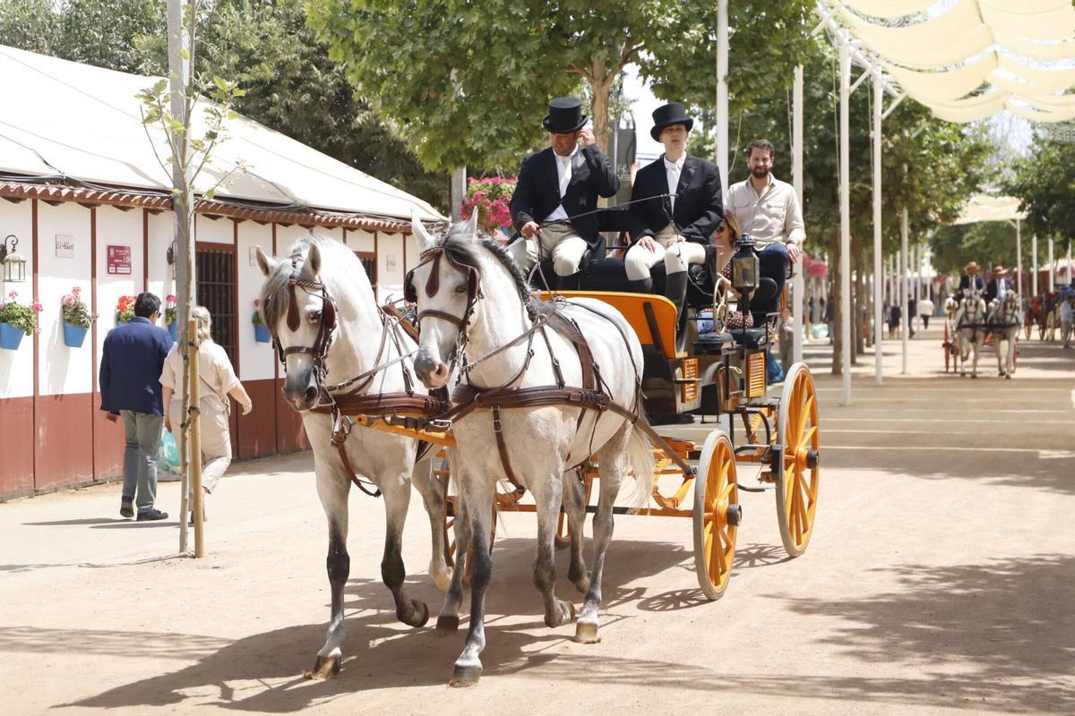 Elegancia ecuestre en la Feria de Córdoba