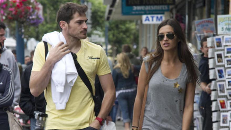 Iker Casillas y Sara Carbonero.