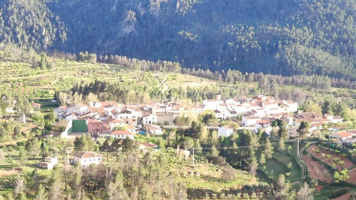 Foto de la pedanía de Los Calpes, en Puebla de Arenoso.