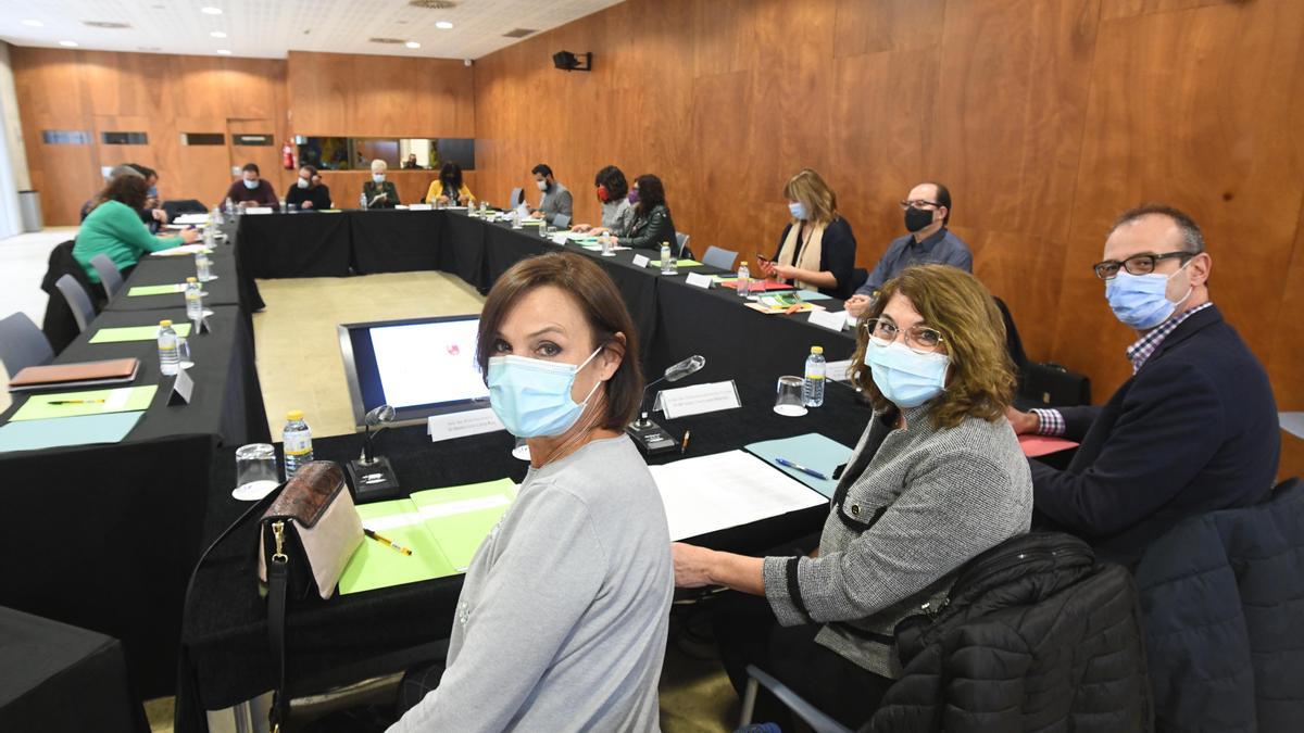 Mesa Sectorial de Educación, celebrada este miércoles.