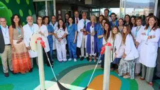 Abren un jardín de ocio en el Materno para humanizar la atención a niños hospitalizados