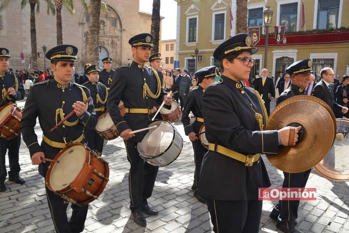 Procesión de los Estandartes y pregón de la Seman Santa de Cieza 2015