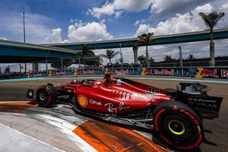 Doblete de Ferrari en la parrilla de Miami: Leclerc saldrá primero y Sainz segundo