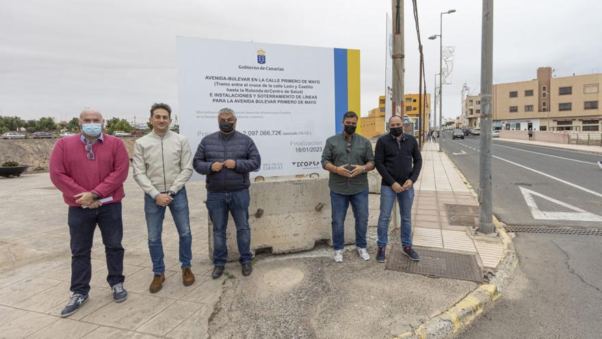 El nuevo bulevar de la calle Primero de Mayo restructurará el entorno urbano