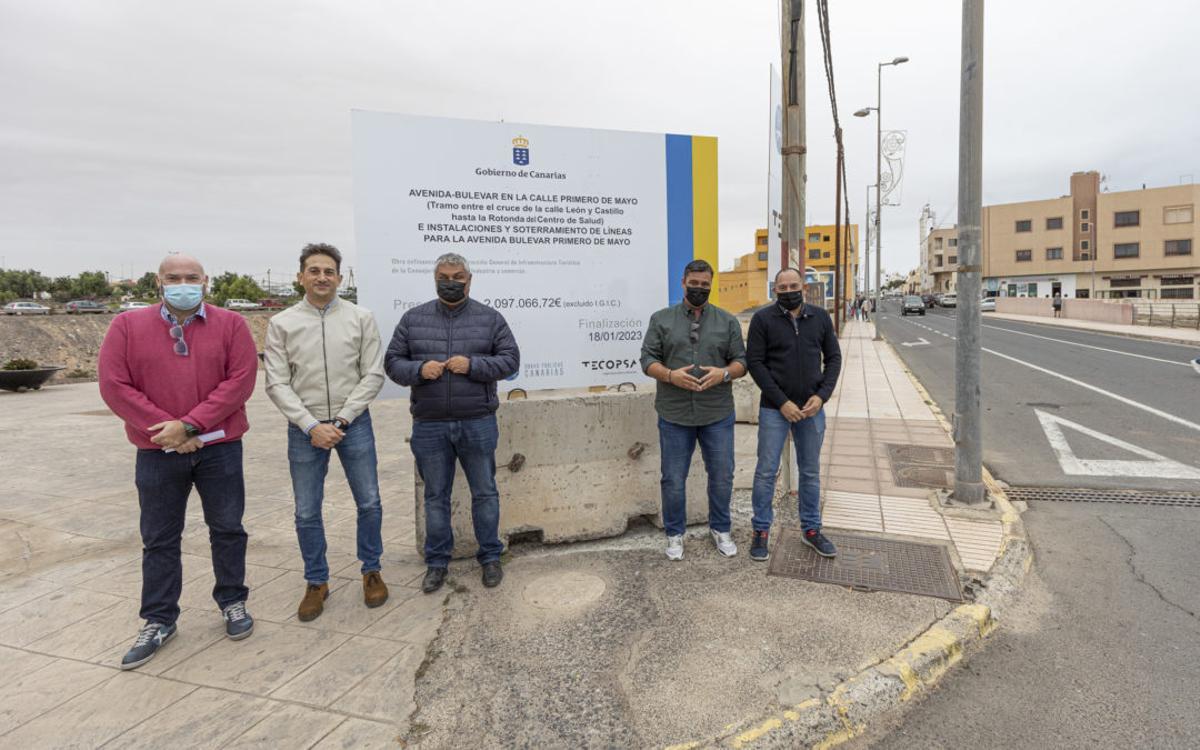 El nuevo bulevar de la calle Primero de Mayo restructurará el entorno urbano