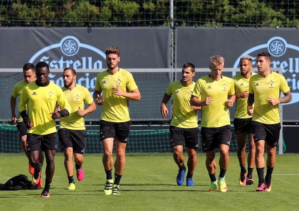 El Celta prepara el duelo ante el Real Madrid