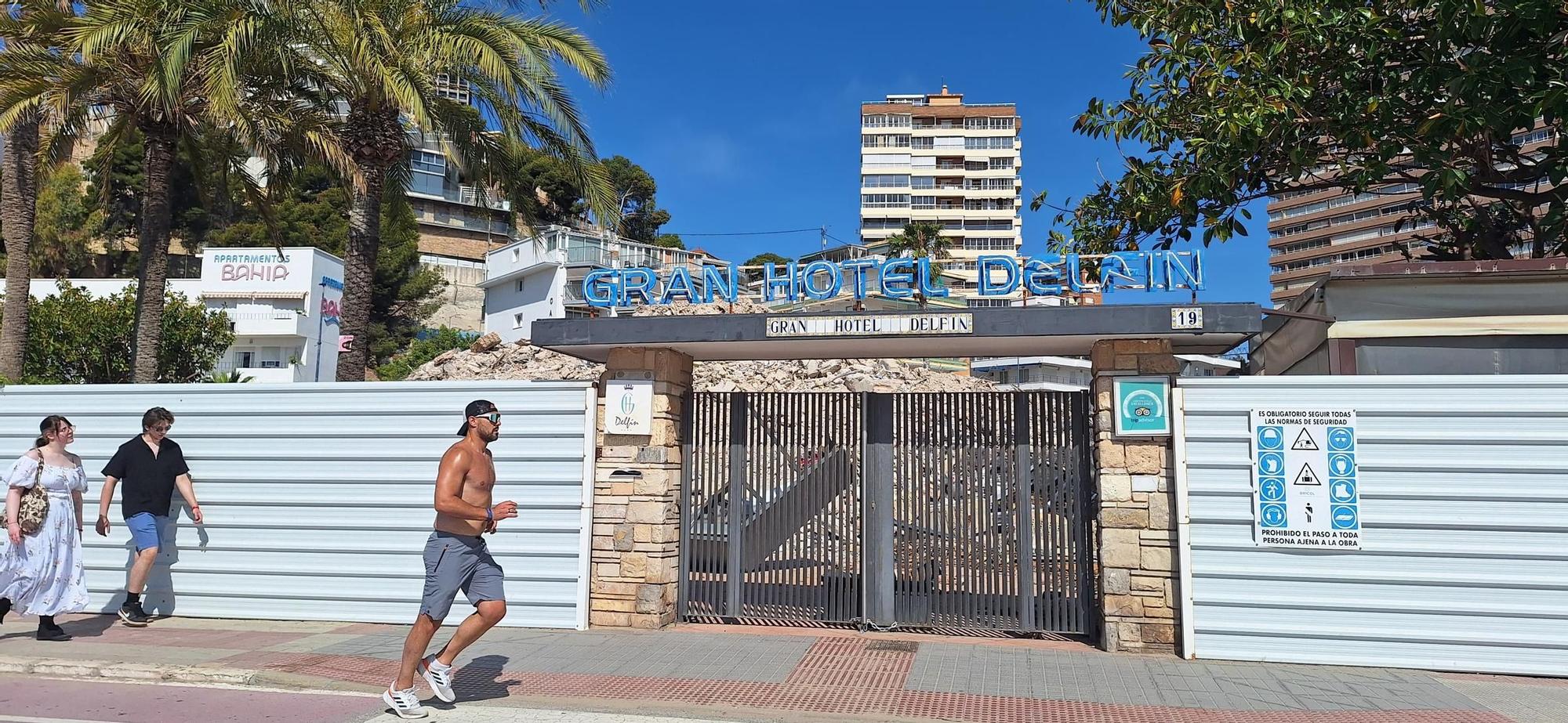 Adiós al mítico Gran Hotel Delfín de Benidorm