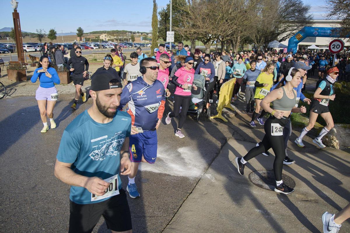 Imatges de la Run4Cancer a Riudellots de la Selva