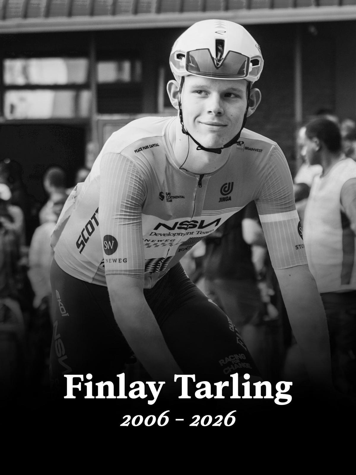El ciclista británico Finlay Tarling.