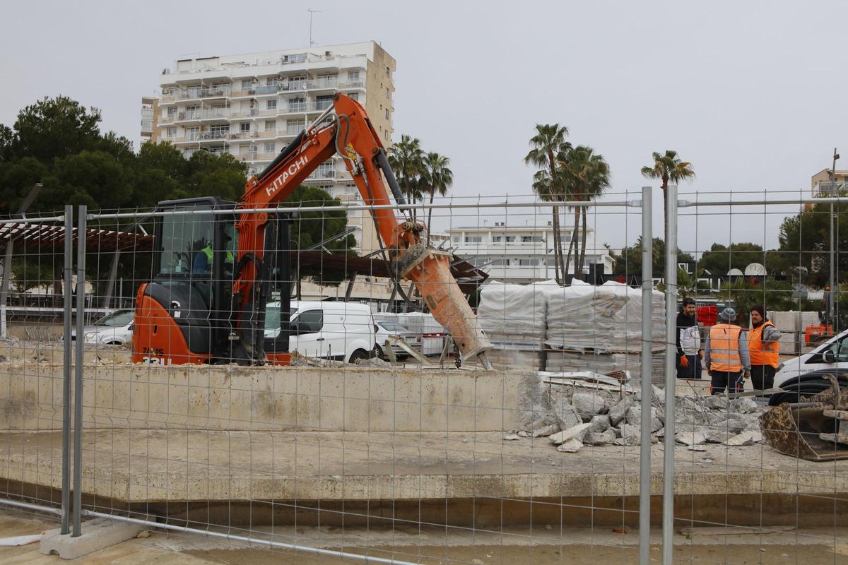 Magaluf macht sich schick für die Saison: So sieht es an den Baustellen im Urlaubsort derzeit aus