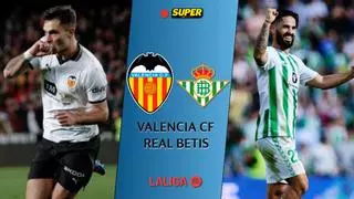 Valencia CF - Real Betis: LaLiga en directo, resultado y goles
