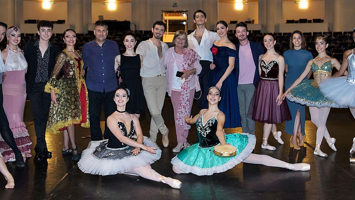 Los bailarines murcianos vuelven a brillar en el Auditorio Víctor Villegas