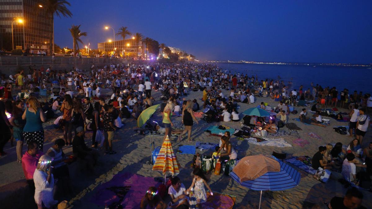 La Policía cerrará todas las playas esta  tarde para impedir la Nit de Sant Joan