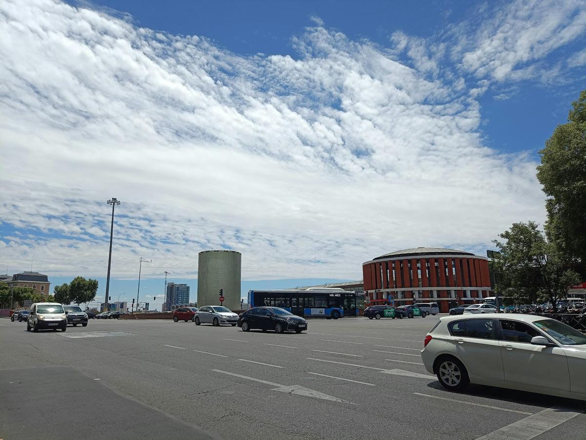 Vista del monumento de Atocha desde el exterior.