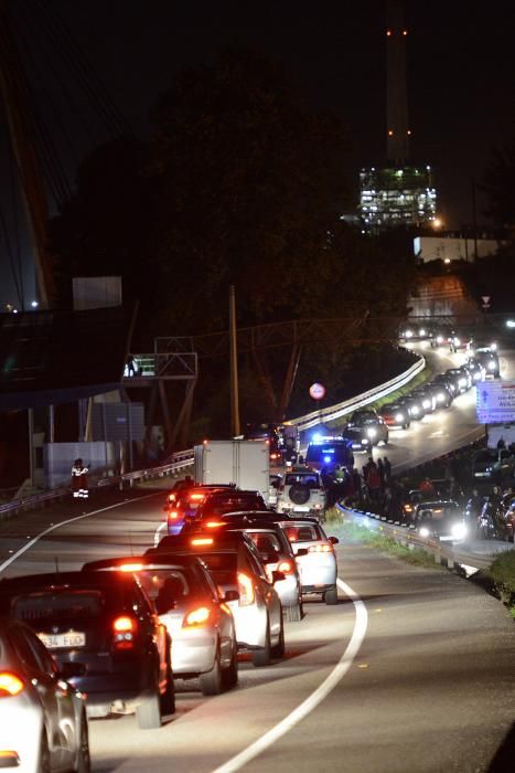 Accidente en el Corredor del Nalón