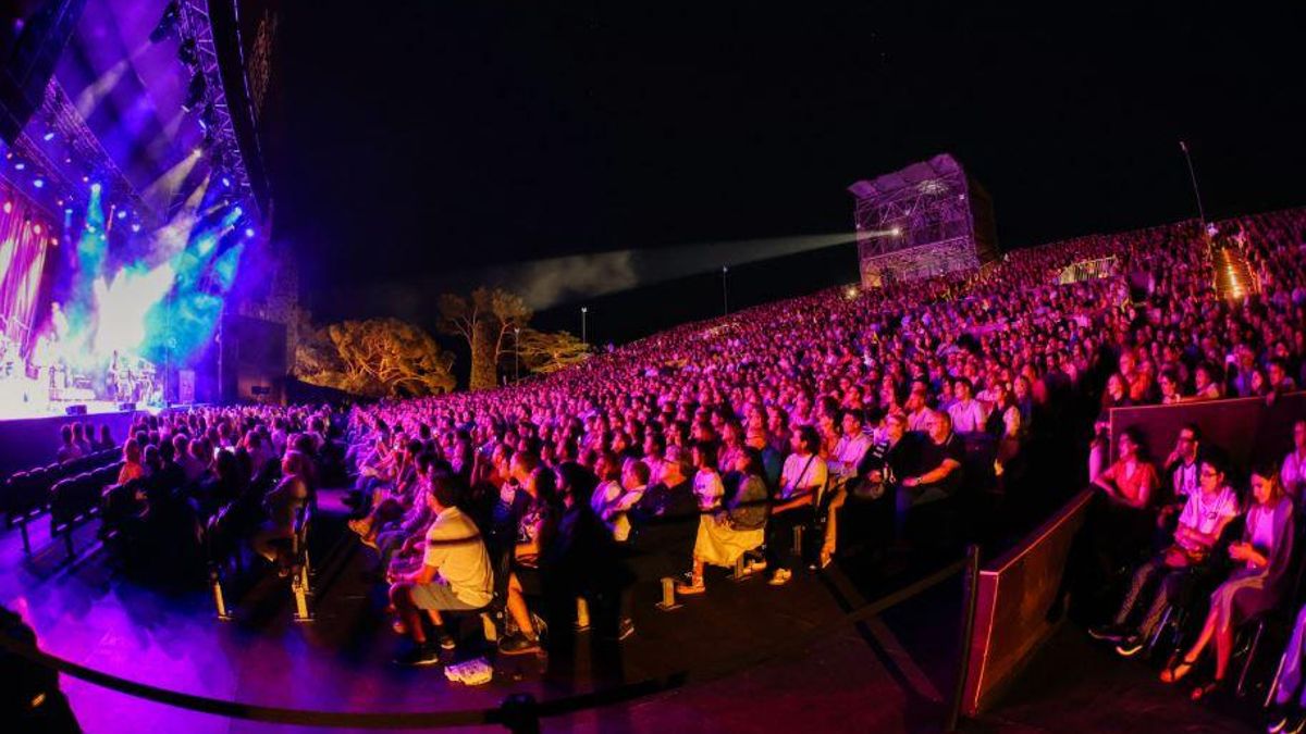 El públic de Cap Roig, en el concert inaugural del 2024.