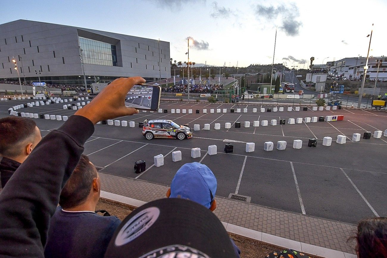 Tramo espectáculo del Rally Islas Canarias