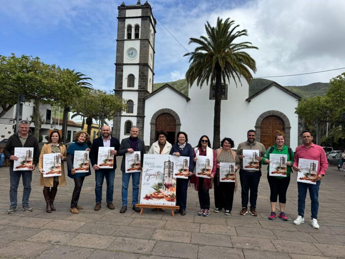 Presentación Tapea con Vino en Tegueste 2026