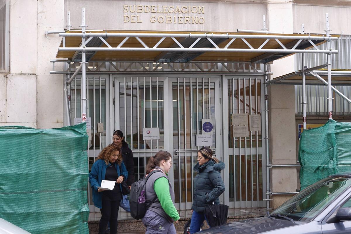 Oficina de extranjería de Córdoba.