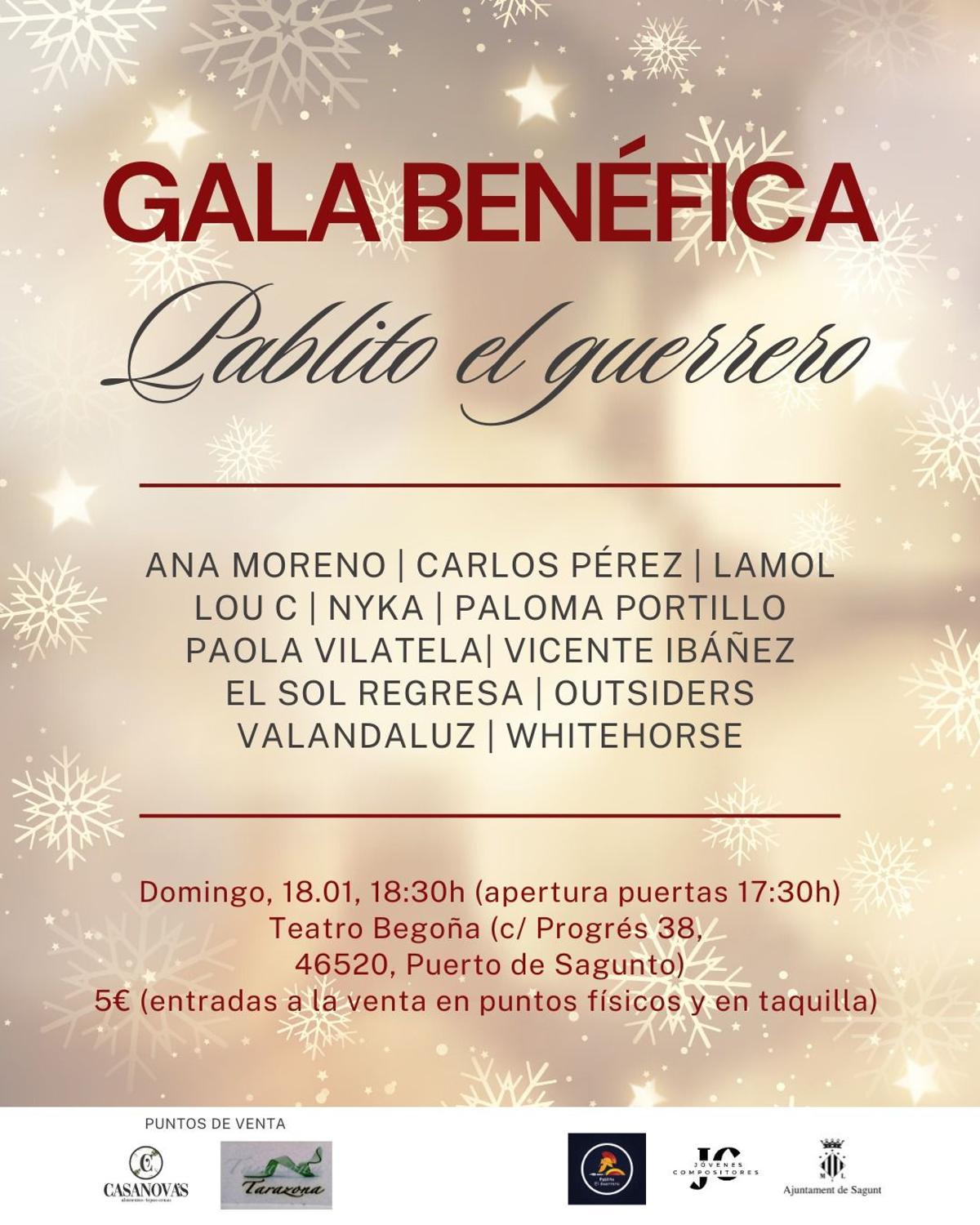 Nuevo cartel promocional de la gala