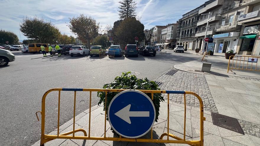 El Concello refuerza hoy la presencia policial por el traslado de ambulantes a O Sinal