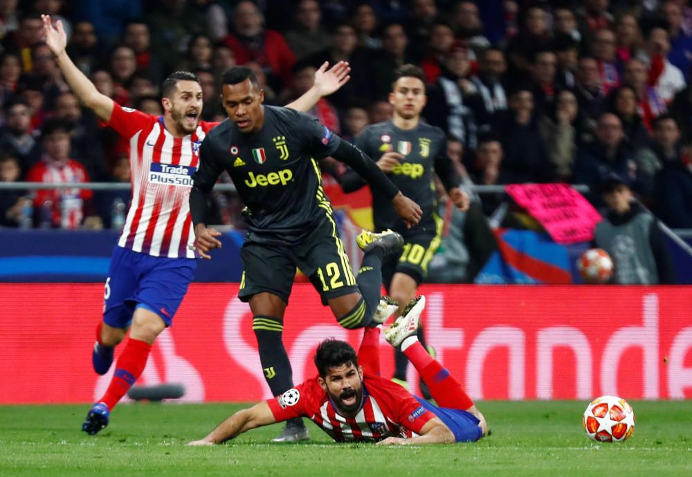 Las mejores imágenes del Atlético de Madrid - Juventus