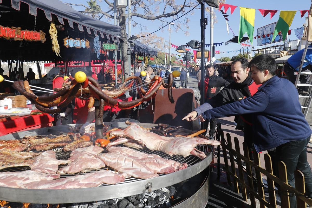 Ambiente del primer día del Mercado medieval