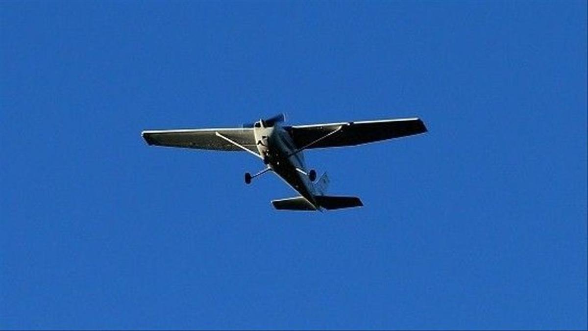 Una avioneta en una imagen de archivo.