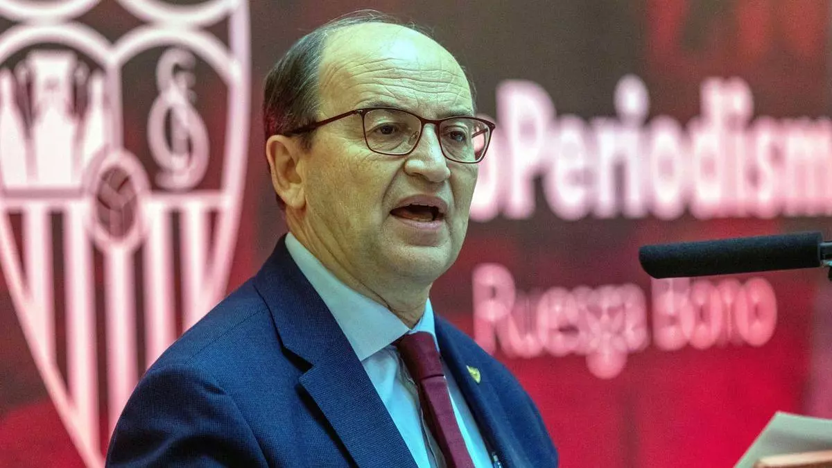 El zasca de José Castro al presidente del Eintracht tras sus polémicas declaraciones sobre el Pizjuán