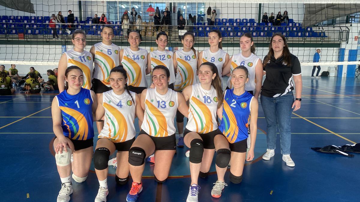 El Cañamás Voleibol Oliva, líder de la liga en 2ª autonómica juvenil