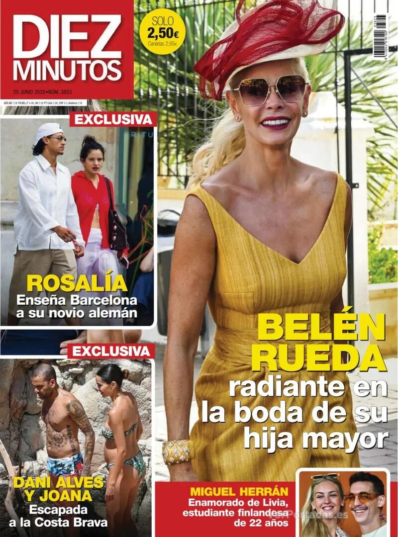Portada revista 'Diez Minutos' del 18 de junio de 2025