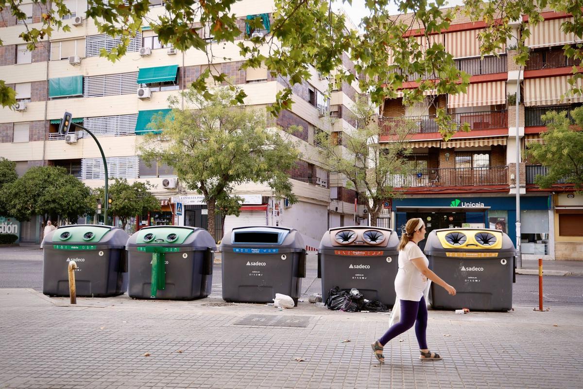 Contenedores Sadeco, basura
