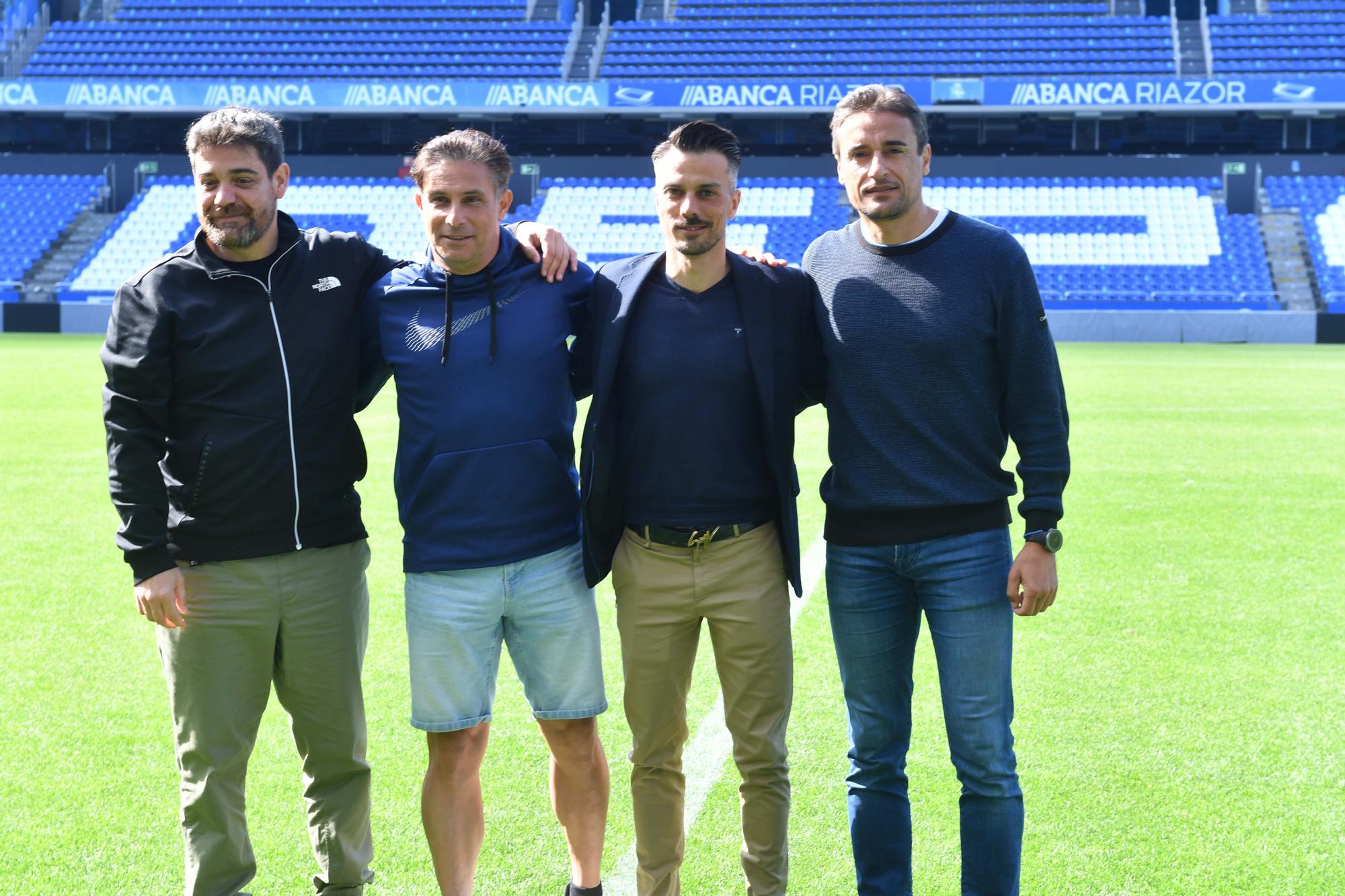 Presentación de Rubén de la Barrera en su vuelta a casa