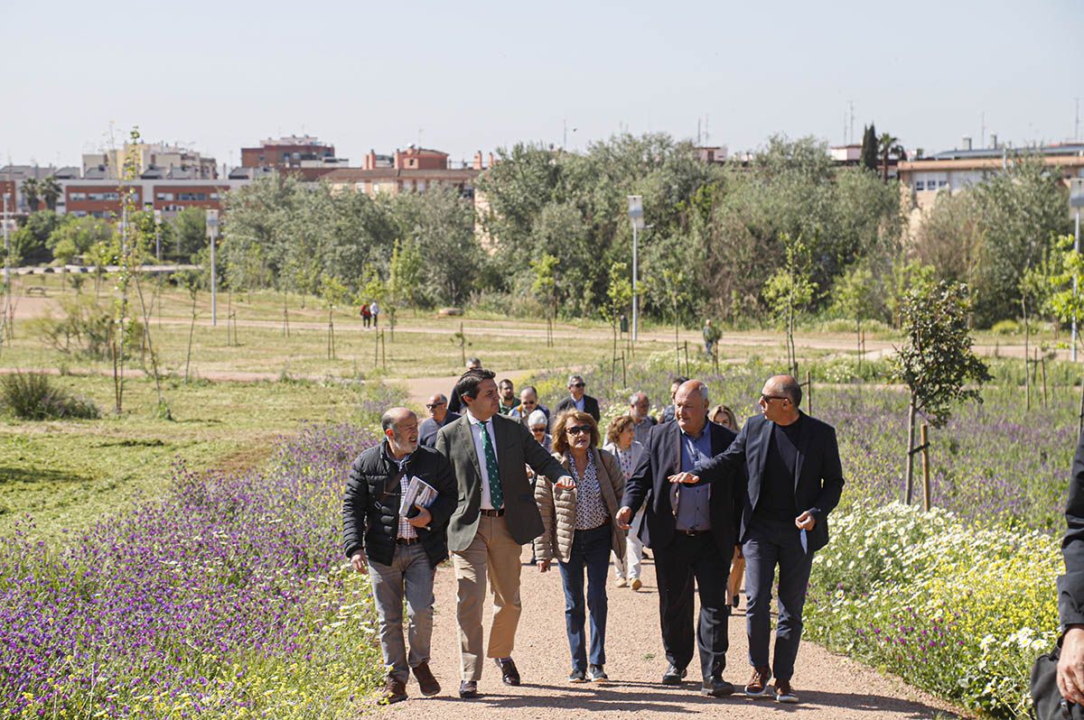 El Parque de Levante de Córdoba avanza en su finalización