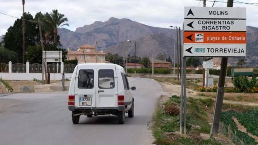 Los hechos han ocurrido en la pedanía oriolana de Molins.