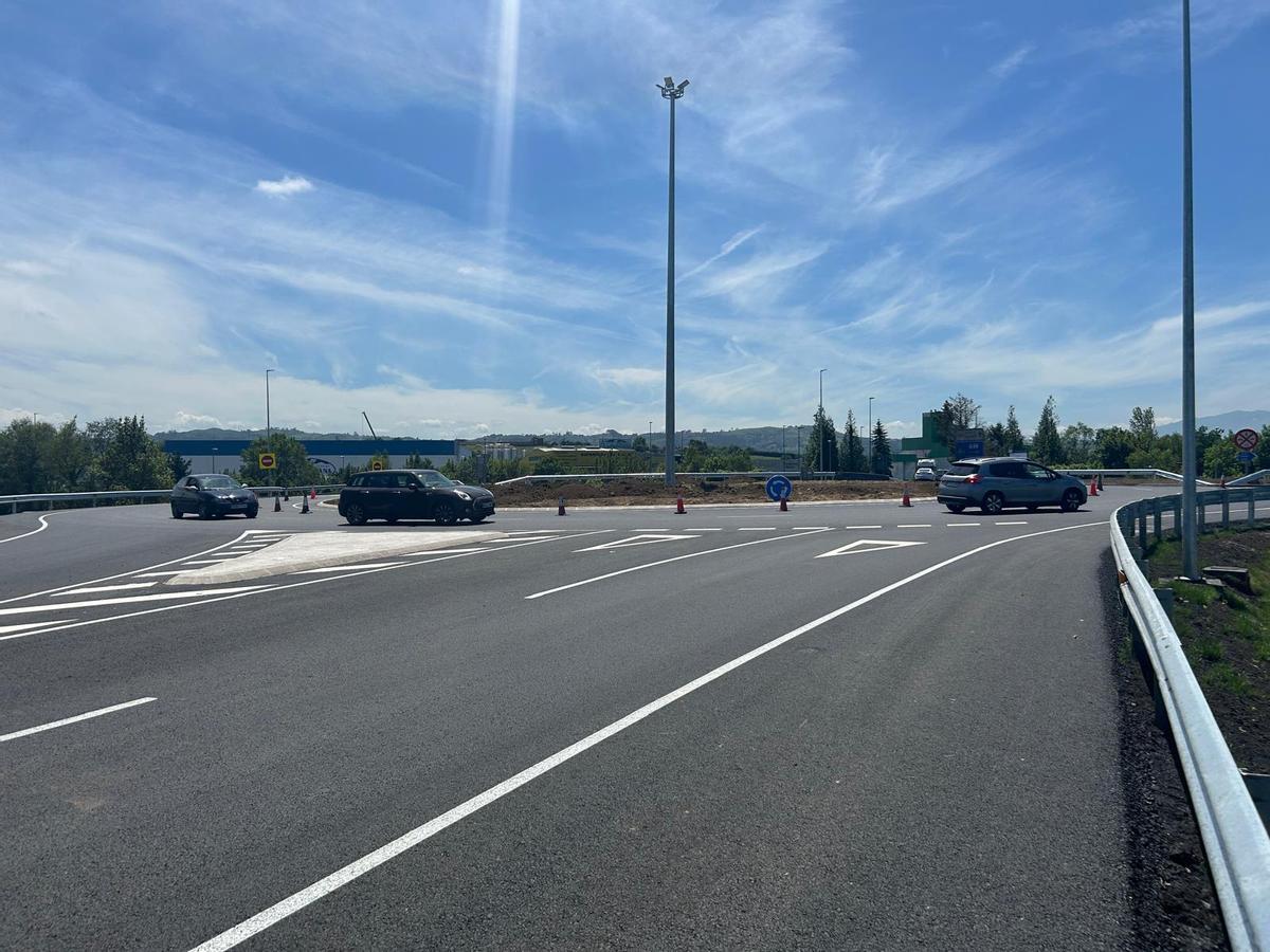 EN IMÁGENES: Trabajadores y conductores opinan en el primera día laborable con los accesos mejorados a Parque Principados