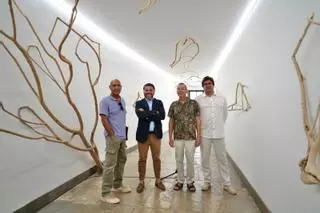 Las esculturas de ‘El cor del bosc’, de Fabián Schalekamp, hacen reflexionar sobre la preservación del entorno