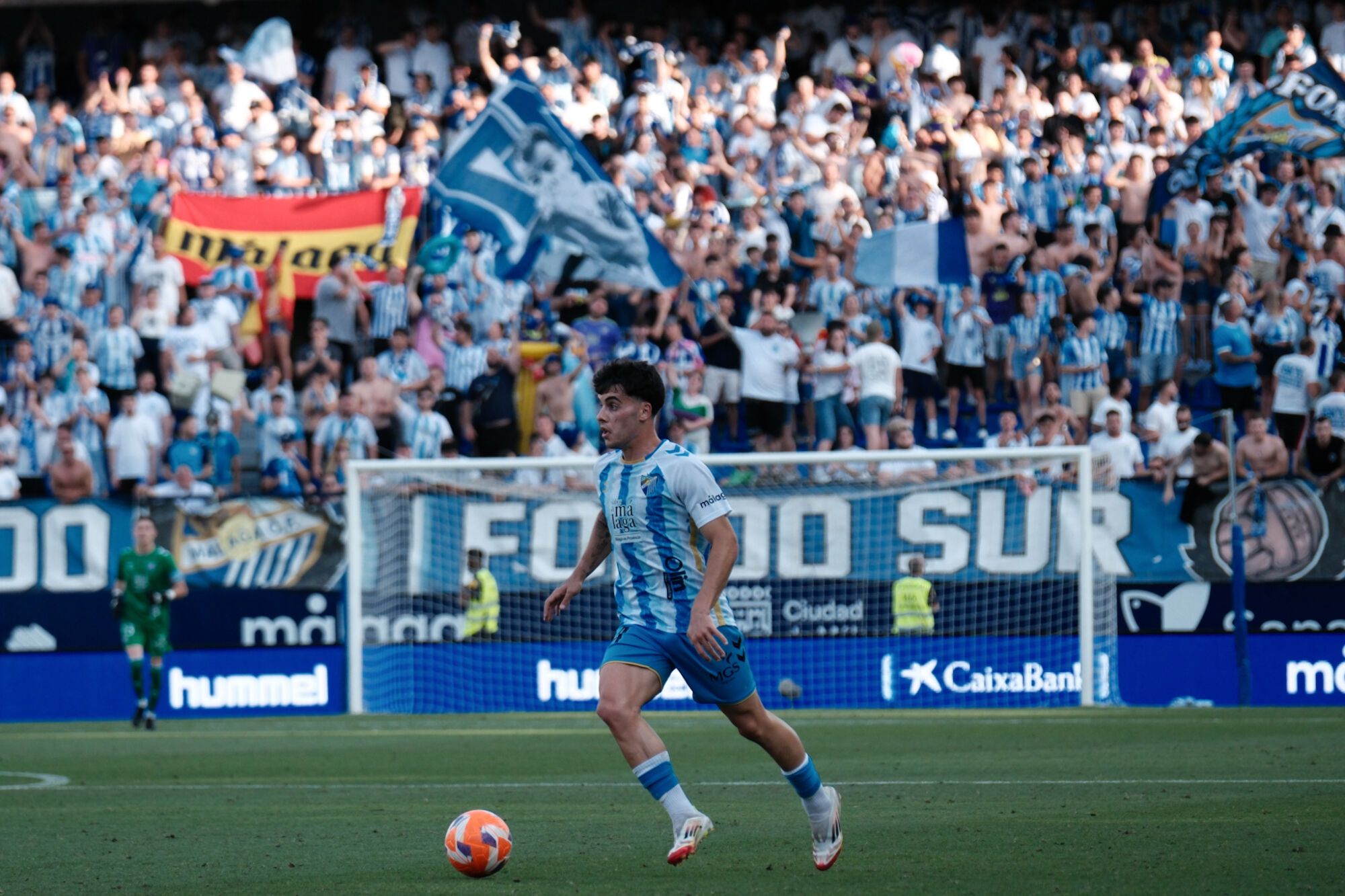 Málaga CF - Burgos CF. Jornada 42, Liga Hypermotion