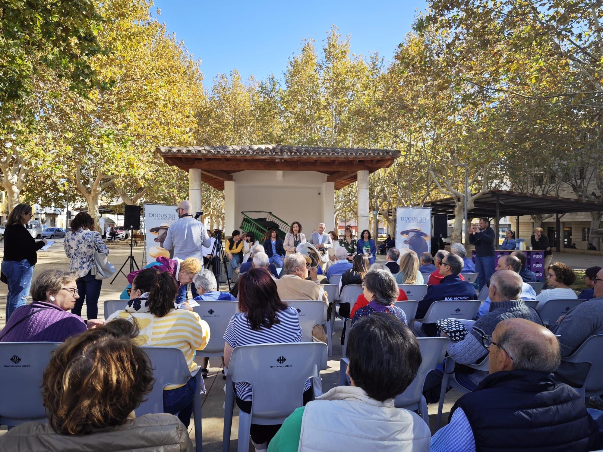 Fotos | Así ha sido la presentación del Dijous Bo en Inca