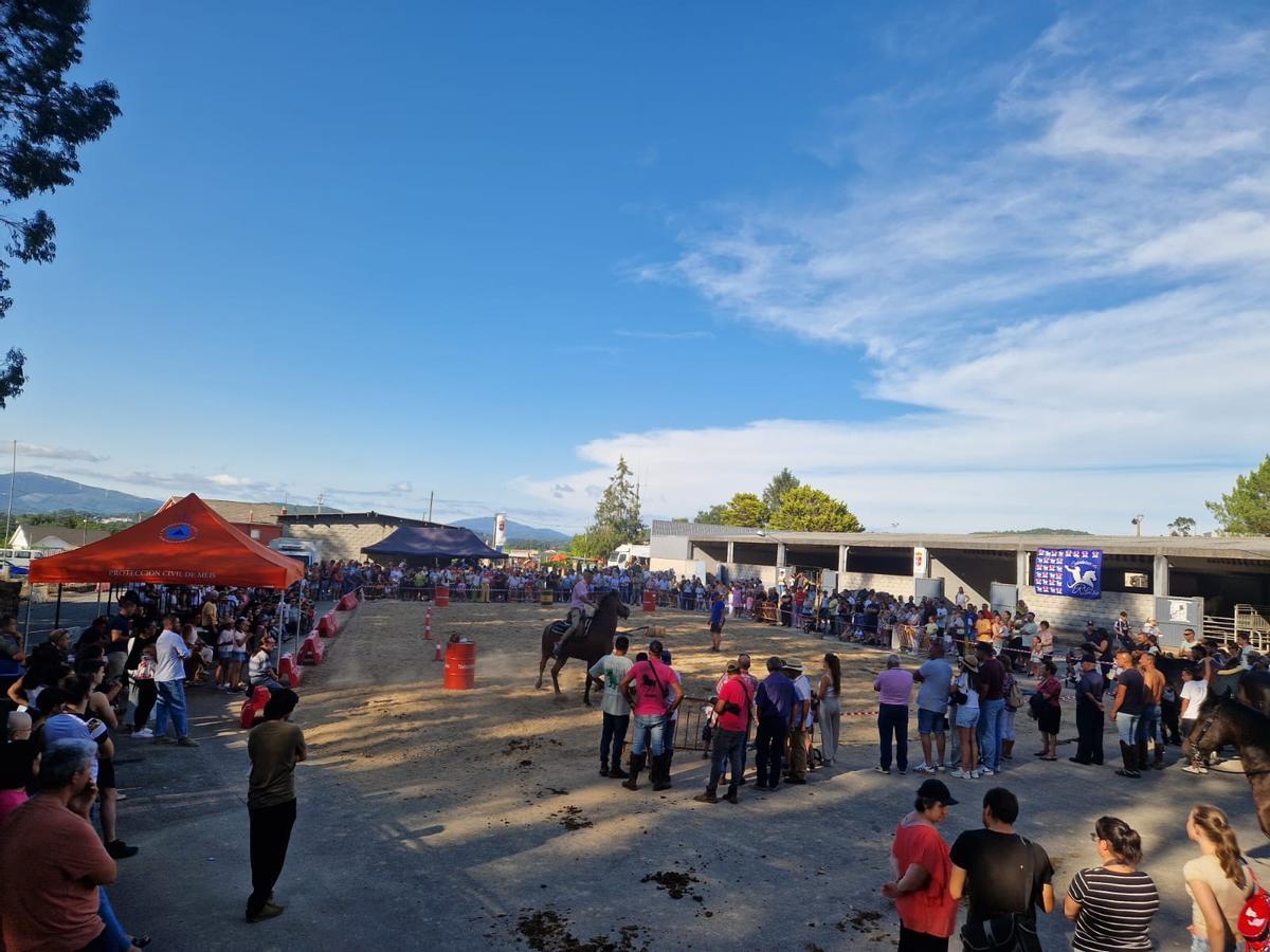 Durante la tarde hubo momentos de muchos visitantes.