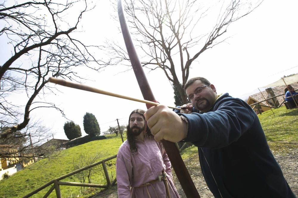 Recreación de la vida medieval en el entorno de los monumentos prerrománicos de Oviedo